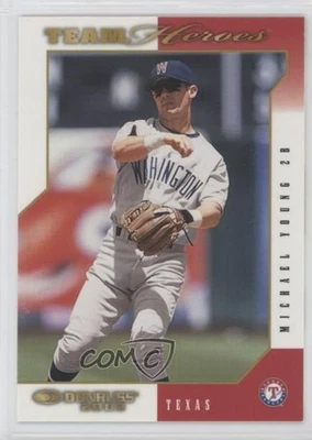 2003 Donruss Team Heroes Michael Young #525 - Image 1 of 2