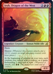 1 x Iroh, Dragón del Oeste - Lámina - TLE - LP - MTG - Imagen 1 de 1