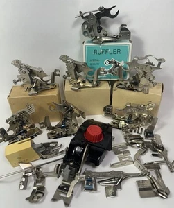 Singer & Greist Sewing Attachments Rufflers Parts Lot - Picture 1 of 6