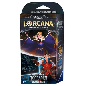 Disney Lorcana: Rise of the Floodborn Starter Deck - Ámbar y Zafiro Sellado - Imagen 1 de 1