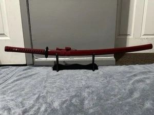 Katana Japanese Katana Hand Forged Real Steel Blade 1095 High Carbon Steel Sharp - Picture 1 of 12