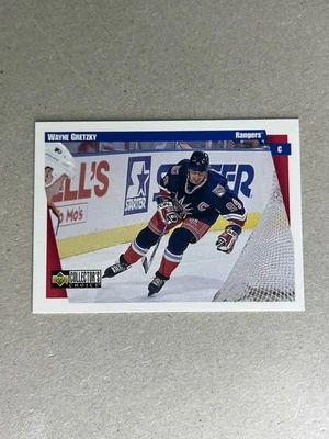 1997-98 Upper Deck Collector's Choice #167 Wayne Gretzky NY Rangers - Image 1 of 2