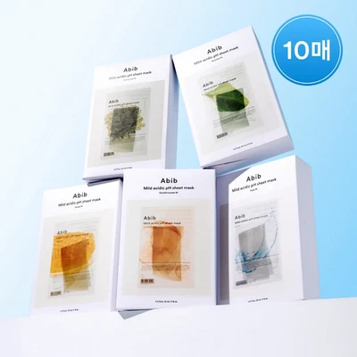 [Abib] Mild Acidic pH Sheet Mask 10ea / Moisturizing, Korean Cosmetics, Kbeauty - Image 1 of 2