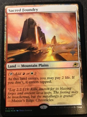 Sacred Foundry - Foil - Promo - EOE - MTG - EN - NM - 0256 - Image 1 of 2