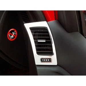 A/C Door Vent Trim Trim for 2008-2009 Pontiac G8 GT [Stainless Steel/Brushed] - Picture 1 of 4