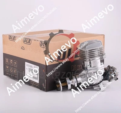 BRAND NEW DLE35RA Engine W/Electronic Igniton &Muffler For 30CC 35CC RC Plane - Image 1 of 4