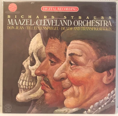 STRAUSS: Don Juan, Death & Transfiguration- Maazel - LP Vinyl New Sealed Foto 1 de 2