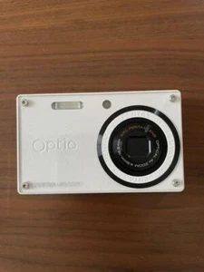 Pentax Digital Camera Optio RS1000 White 14MP F3.2 wide 4X Optical Zoom 27.5mm - Picture 1 of 1
