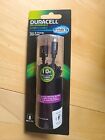 Duracell Sync & Charge Fabric 10' Cable USB To Micro Black Pro 440