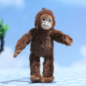 Cute Little Monkey Plush Toy Pendant Long Arm Gorilla Cloth Doll Single Shoulder - Picture 1 of 8