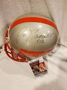 JOE NAMATH signed full size ESPN helmet JSA COA JETS - Picture 1 of 6