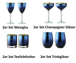 Artland Gläser Serie Galaxy verschiedene Ausführungen NEU - Bild 1 von 5