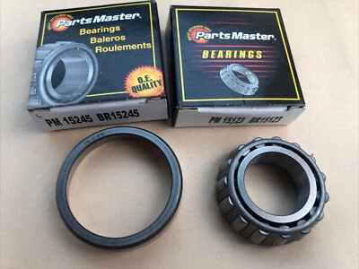 🔥Parts Master PM15245 PM15123 Wheel Race Bearing Cup & Roller Bearing Free Ship - Image 1 of 4