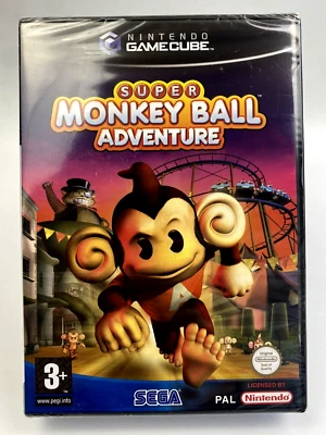 Gamecube Super Monkey Ball Adventure, UK Pal, Brand New Factory Sealed - Image 1 of 4