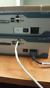 Cisco Systems 2821 Gigabit Wired Router - Cisco 2821 IOS 15 CME Ready - Picture 1 of 4