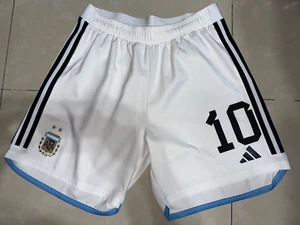 MESSI ARGENTINA WC 2022 MATCH SHORT PLAYER ISSUE SIZE M - Picture 1 of 7