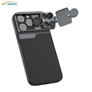 With Fisheye Case Cover 14 For Plus Telephoto Pro 14 Mobile iPhone Lens 2X Phone - Picture 1 of 5