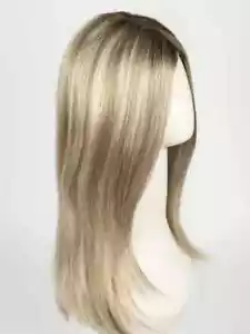 Rene of Paris Harper pizzo davanti parte pizzo lungo dritto radicato oro rosa $309 - Foto 1 di 16