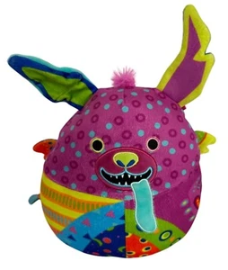Peluche Squishmallows Dante Alebrije Arcobaleno Xolo Spirito Patchwork Peluche - Foto 1 di 9