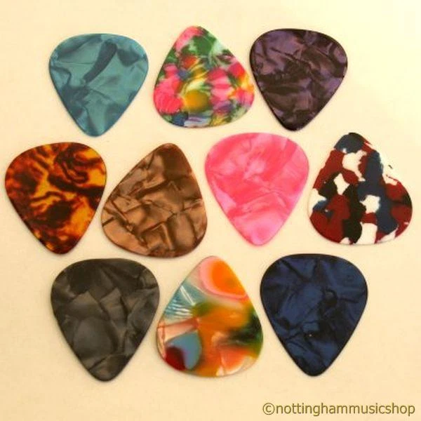 JANIKA NEW 10 PLECTRUMS PICKS FOR GUITAR STRINGS PLECTRUM