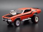 1973 73 PLYMOUTH ROAD RUNNER ZINGER RARE 1/64 SCALE DIORAMA DIECAST MODEL CAR