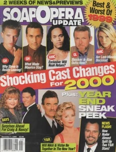 Soap Opera Update Magazine Eric Braeden Steve Burton Best & Worst of 1999 - Bild 1 von 5