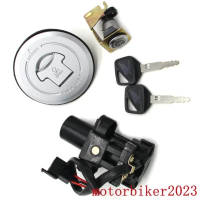 For Honda Ignition Switch Gas Cap Seat Lock Key CBR300R CBR250R CB300F CB250F Foto 1 de 4