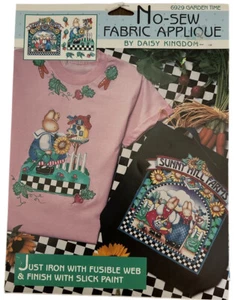 Daisy Kingdom No-Sew Fabric Appliqué Tea Time Brand New - Picture 1 of 7