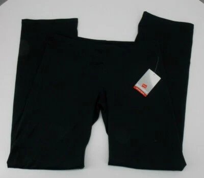 Nuevo con etiquetas Pantalones Hanes Sport Active Gear Talla Mediana Leggings Yoga Negro Largo Completo Foto 1 de 4