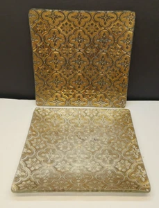 Vintage George Briard 24k Gold Plates 'Iberia' Trinket Nut Dishes - Picture 1 of 5