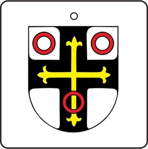 GERMANY NECKARSULM COAT OF ARMS Auto Lufterfrischer - Bild 1 von 2