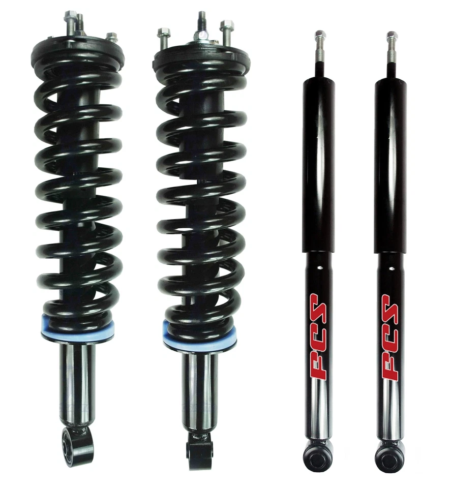 FCS Front Struts Coil Springs & Rear Shocks Kit For Toyota Sequoia SR5 Lim 03-07 - Image 1 of 1