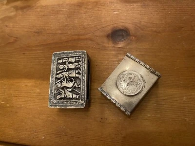 Vintage Silver Matchbook Cover - Image 1 of 4