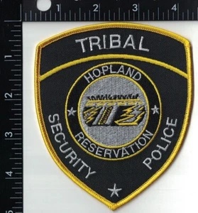 Hopland Reservation Tribal Security Police CA California patch  NEW! - Picture 1 of 1