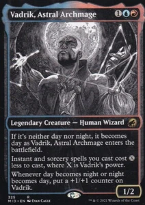 MAGIC THE GATHERING MTG VADRIK, ARCHIMAGO ASTRAL - INNISTRAD MIDNIGHT HUNT CASI NUEVO+ - Imagen 1 de 1
