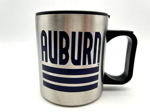 University of Auburn Tigers NCAA Steel City Coffee Mug Spirit Products NEW Cover