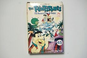 Famicom The Flintstones The Rescue of Dino & Hoppy boxed Japan FC game US seller