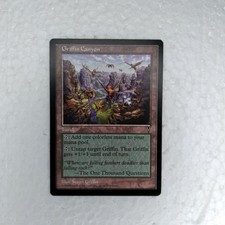 MTG 1X Griffin Canyon LP Reserved List Visions