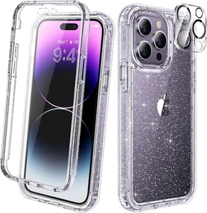 Diaclara Designed for iPhone 14 Pro Max Case 6.7’’, 360° Full Body Protective Ph - Picture 1 of 7