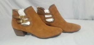 Kenneth Cole Reaction Womens Taupe Leather Heels Size:11M - Picture 1 of 6