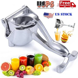 Heavy Duty Manual Fruit Juicer Premium Extractor Hand Press Lemon Squeezer US - Picture 1 of 18