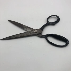Vintage WISS - Inlaid Shears Scissors No. 20 HEAVY DUTY Steel Forged 10-1/2” - Picture 1 of 5