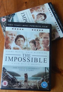 The Impossible DVD (2013) Ewan McGregor, Bayona (DIR) cert 12 - Imagen 1 de 2