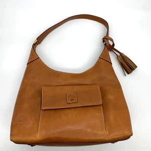 Bolso de Hombro Hobo Dooney & Bourke Cuero Florentino Mujer Cartera Natural - Imagen 1 de 16