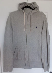 Ralph Lauren Men's Hooded Top XXL In Grey Great Condition - Picture 1 of 9