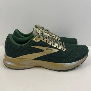Brooks Launch 7 Zapatos Mujer Talla 10.5 Lucky Verde Dorado Tenis para Correr Limitados - Imagen 1 de 13