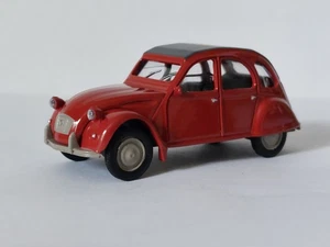 NOREV 3 Inches 1/64. Citroen 2 Cv Rot 1989 1/54 - Bild 1 von 8