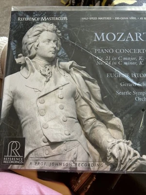 Gerard Schwarz - Mozart: Piano Concertos No. 21 & 24 - Reference Recordings 45rp - Image 1 of 3