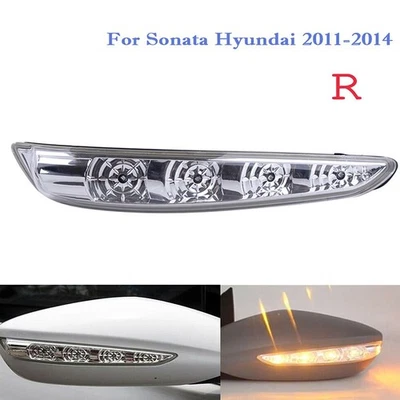 Right Side Mirror Light Turn Signal Lamp For Hyundai Sonata 8th I45 2011-14 New - Image 1 of 4