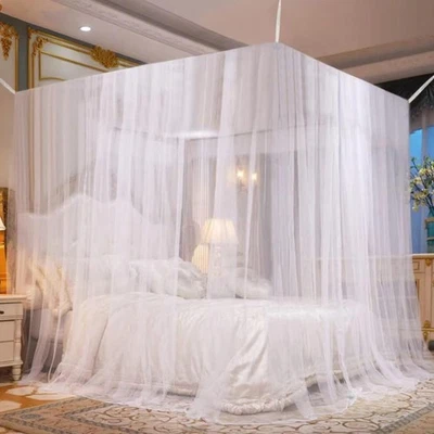 Moskitonetz Bett 220x210x200cm Doppelbett Reise Fliegennetz Mosquito net - Bild 1 von 4